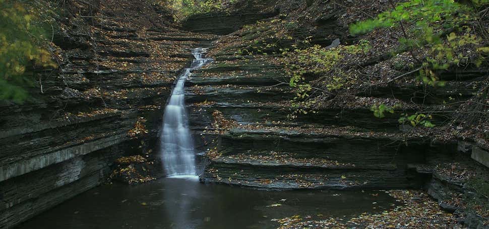 Photo of Lick Brook Falls