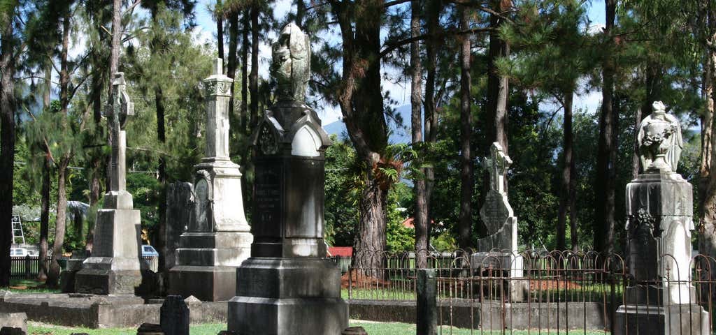 Photo of McLeod Street Pioneer Cemetery Cairns