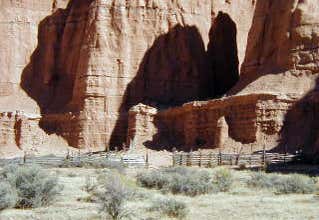 Photo of Cathedral Valley Corral