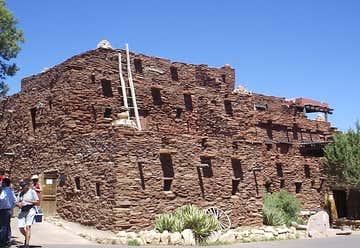 Photo of Mary Jane Colter Buildings (Hopi House, The Lookout, Hermit's Rest, Phantom Ranch, the Desert View Watchtower, Bright Angel Lodge, and two employee dorms)
