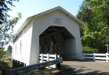 Photo of Crabtree Creek – Hoffman Covered Bridge