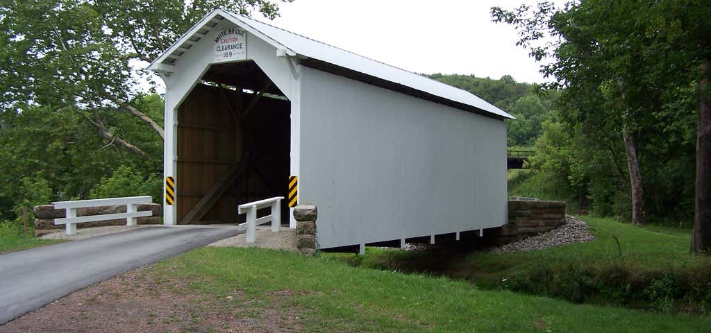 Photo of White Covered Bridge