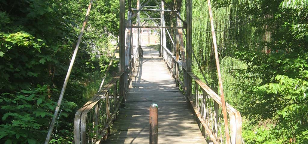 Photo of East Laporte Street Footbridge