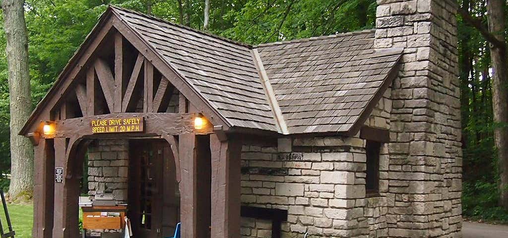 Photo of McCormick's Creek State Park Entrance and Gatehouse