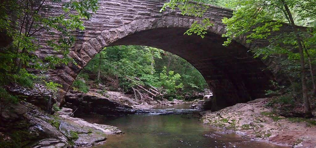 Photo of Stone Arch Bridge over McCormick's Creek
