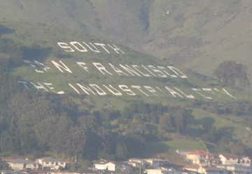 Photo of South San Francisco Hillside Sign