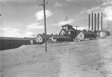Photo of Stratton's Independence Mine and Mill