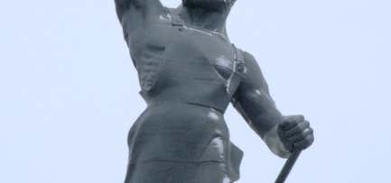 Photo of ''Vulcan'' statue