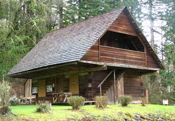 Photo of Horace Baker Log Cabin