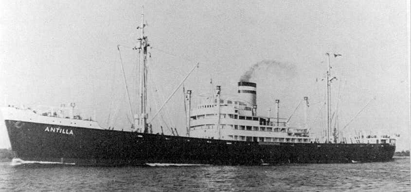 Photo of SS Antilla Shipwreck