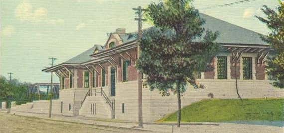 Photo of Gardiner Railroad Station