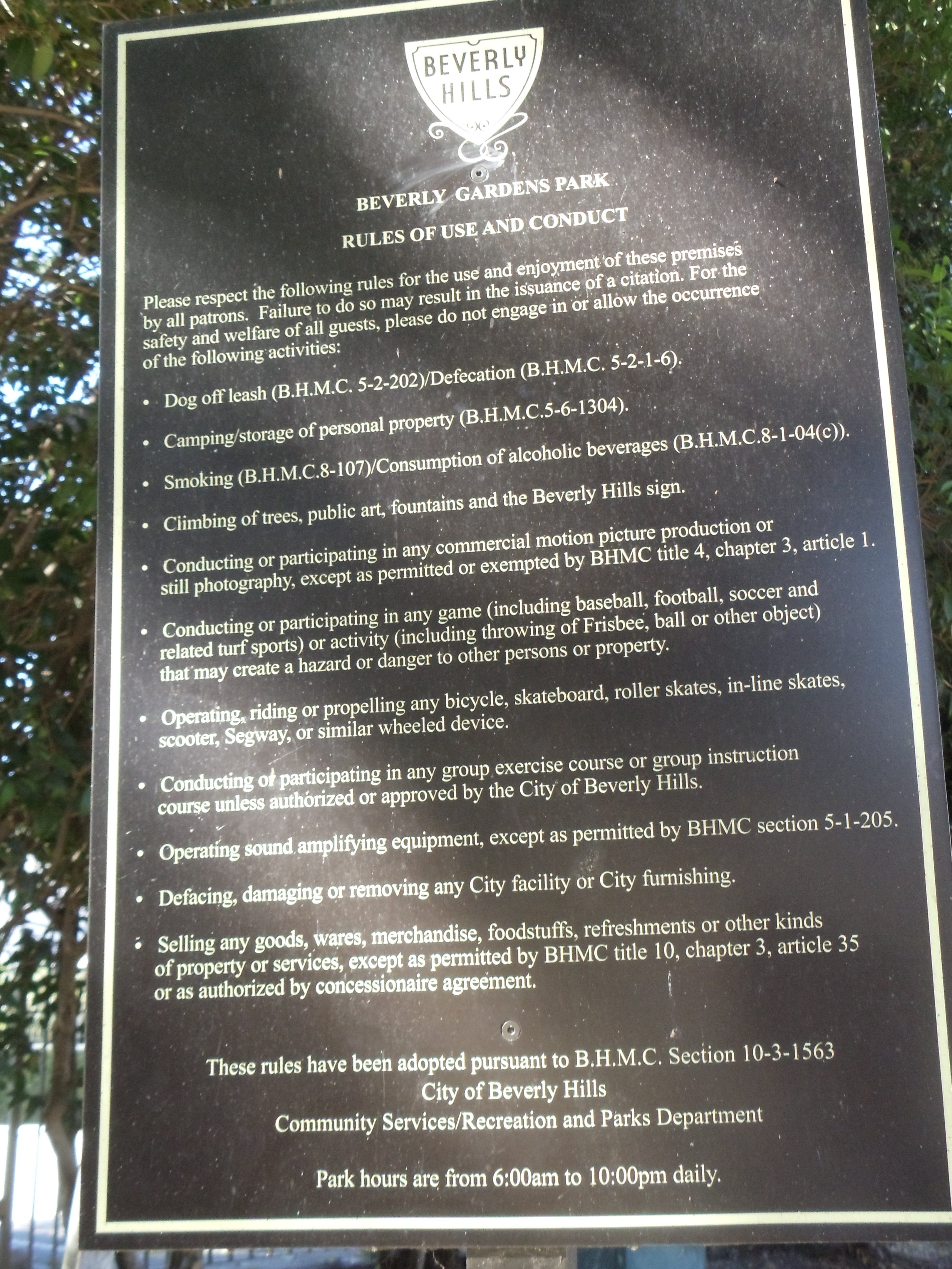 Beverly Gardens Park