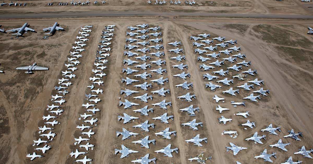 AMARG Plane Boneyard, Tucson | Roadtrippers