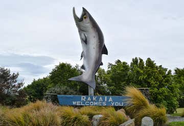 Photo of Rakaia Big Salmon Statue
