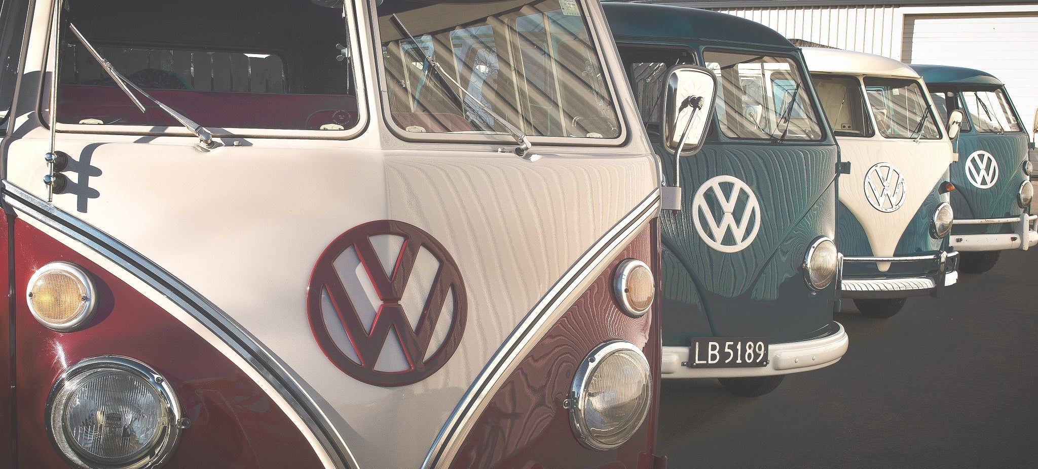 We are big vans of anything retro and house a beautiful, vintage Kombi collection.
