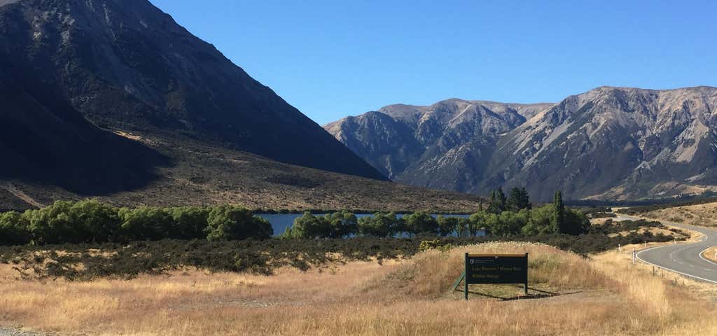 Photo of Lake Pearson (Moana Rua) Campsite