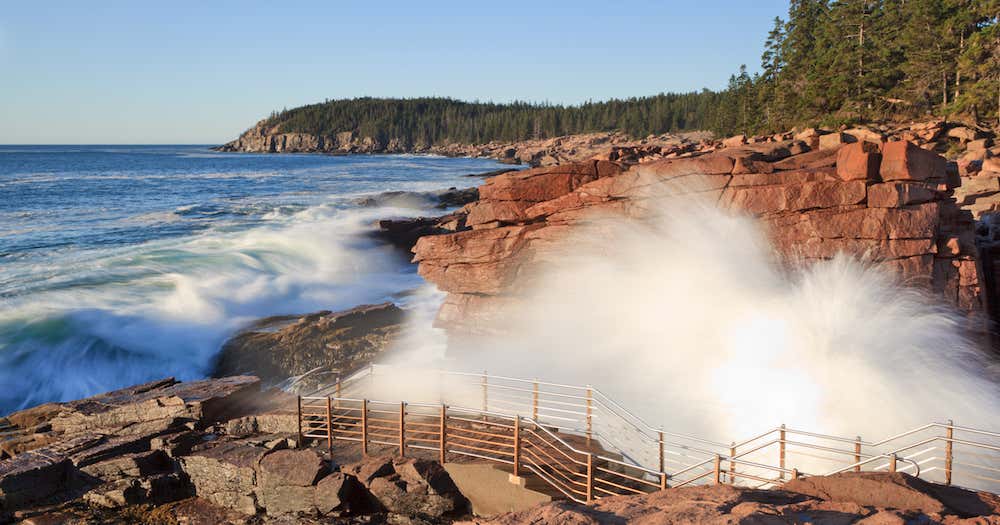Thunder Hole, Bar Harbor Roadtrippers