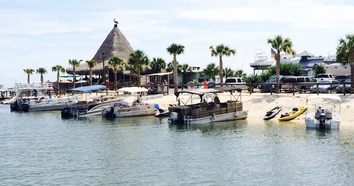 Pleasure Island Tiki Bar, Orange Beach Roadtrippers