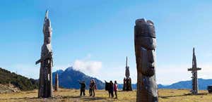 Mount Hikurangi Maori Sculpture Experience