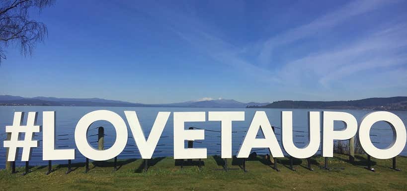 Photo of Love Taupo Lettering
