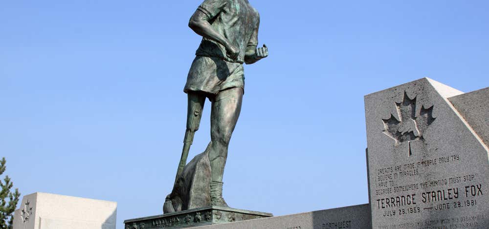 Photo of Terry Fox Monument
