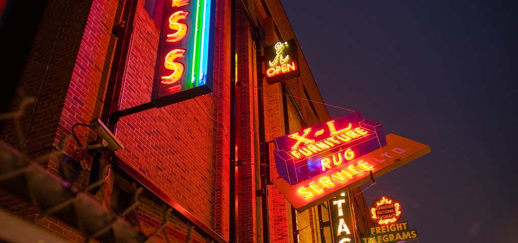 Photo of Edmonton Neon Sign Museum