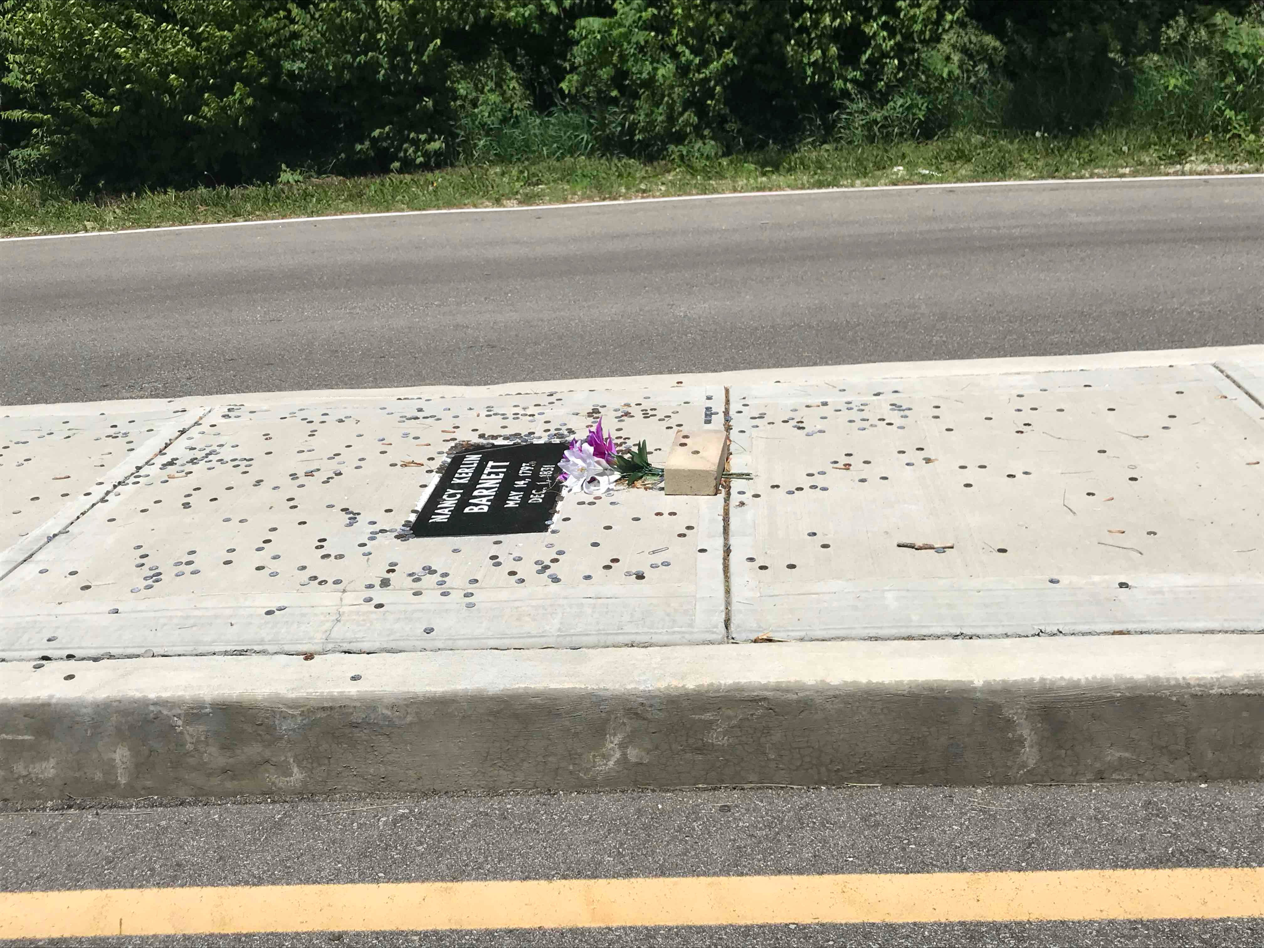 Grave in the Middle of the Road
