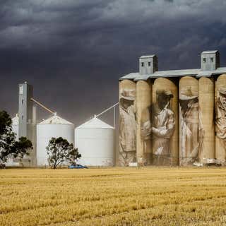 Brim Silo Art