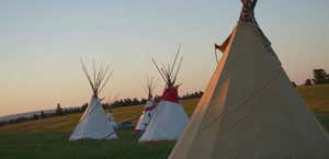 Devils Tower Tipi Camping