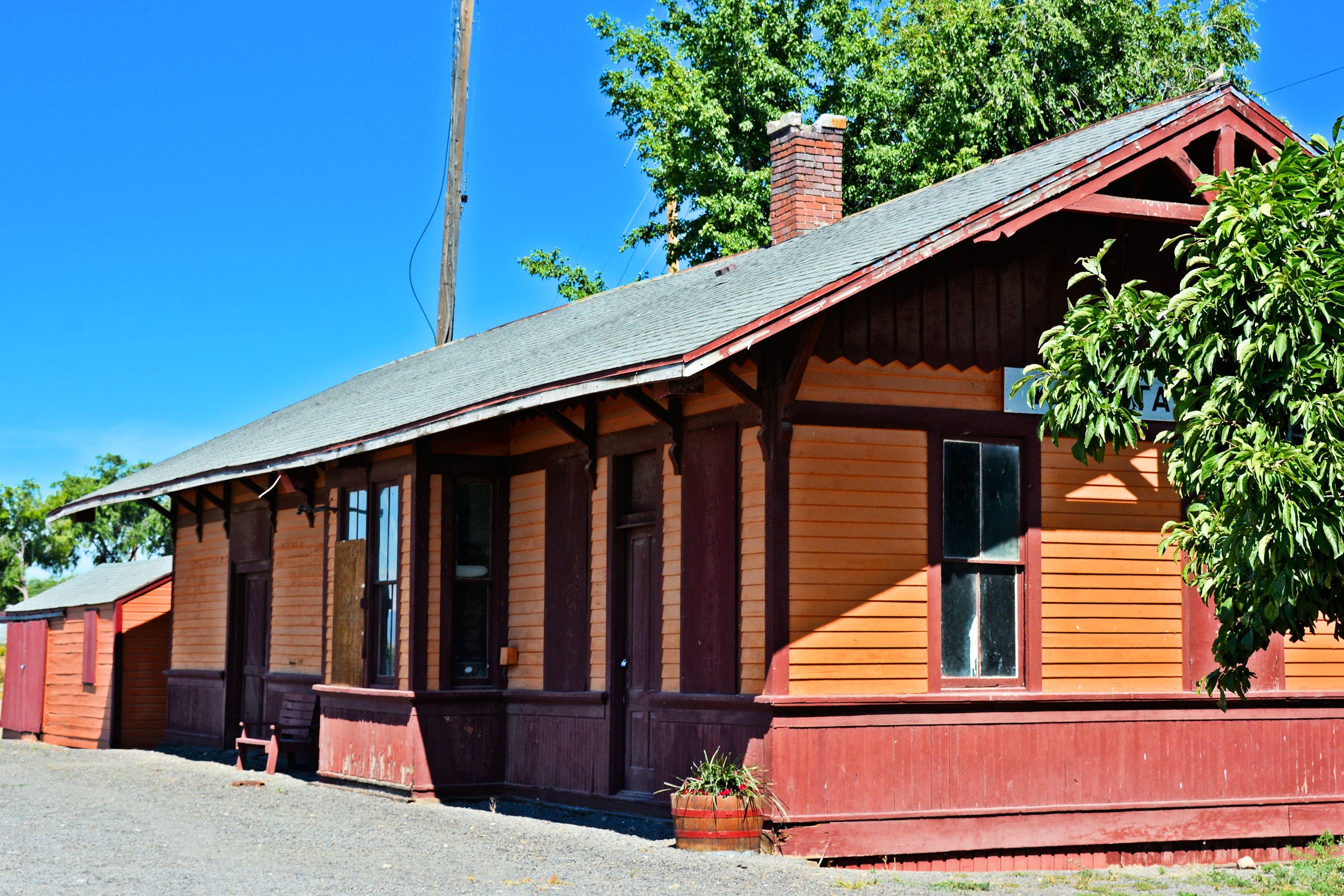 Chicago, Milwaukee, St. Paul & Pacific Railroad Kittitas Depot