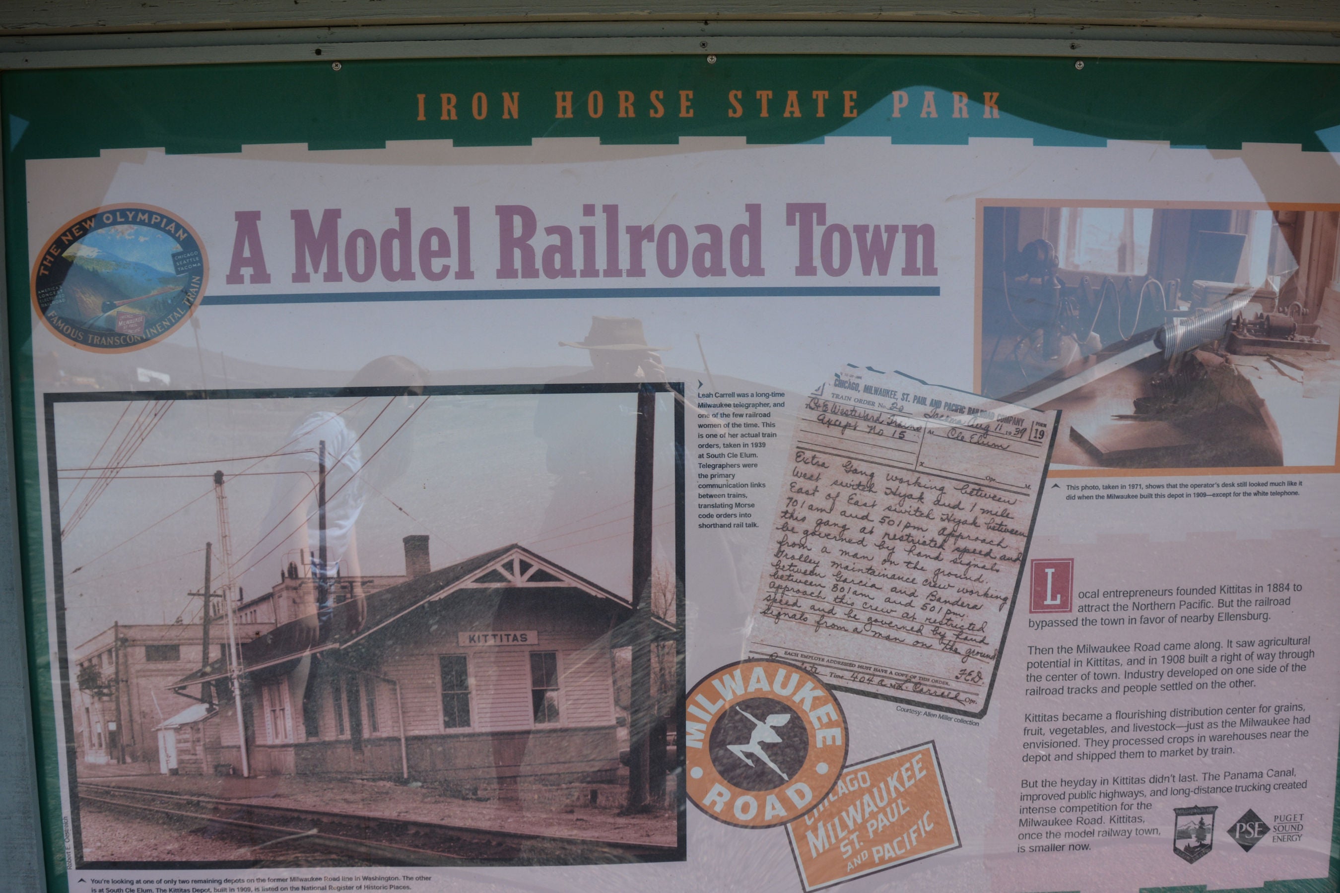 Chicago, Milwaukee, St. Paul & Pacific Railroad Kittitas Depot