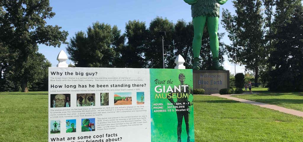 Photo of Green Giant Statue Park