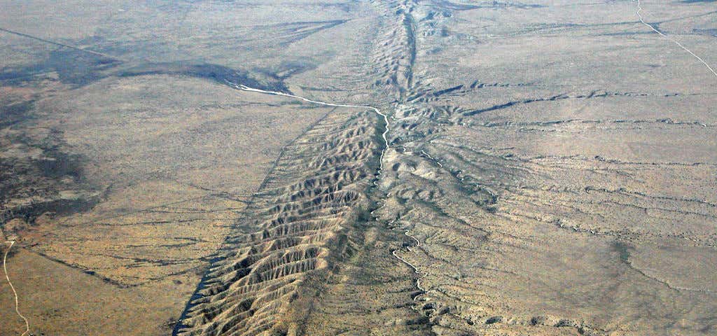 Photo of San Andreas Fault Line