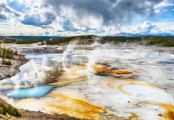 Photo of Norris Geyser Basin