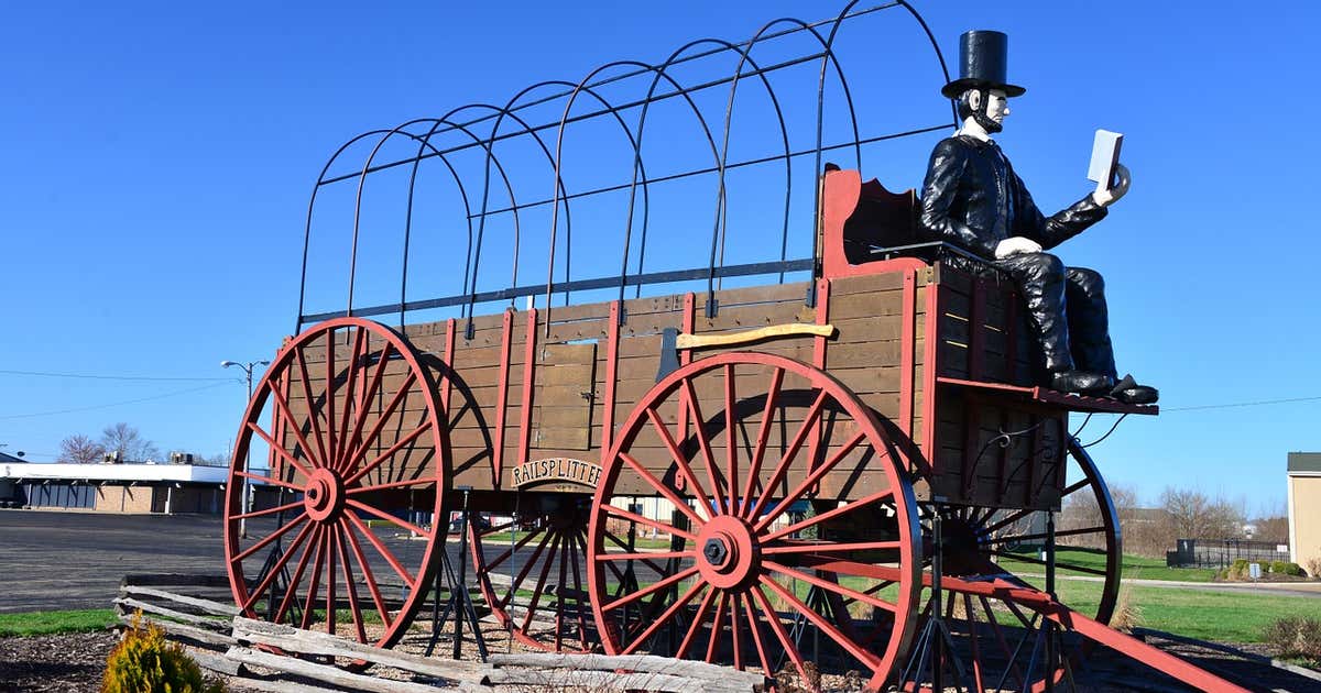 Railsplitter Covered Wagon, Lincoln Roadtrippers