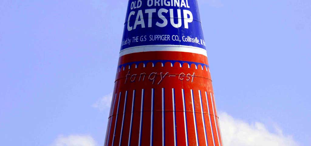 Photo of World's Largest Catsup Bottle