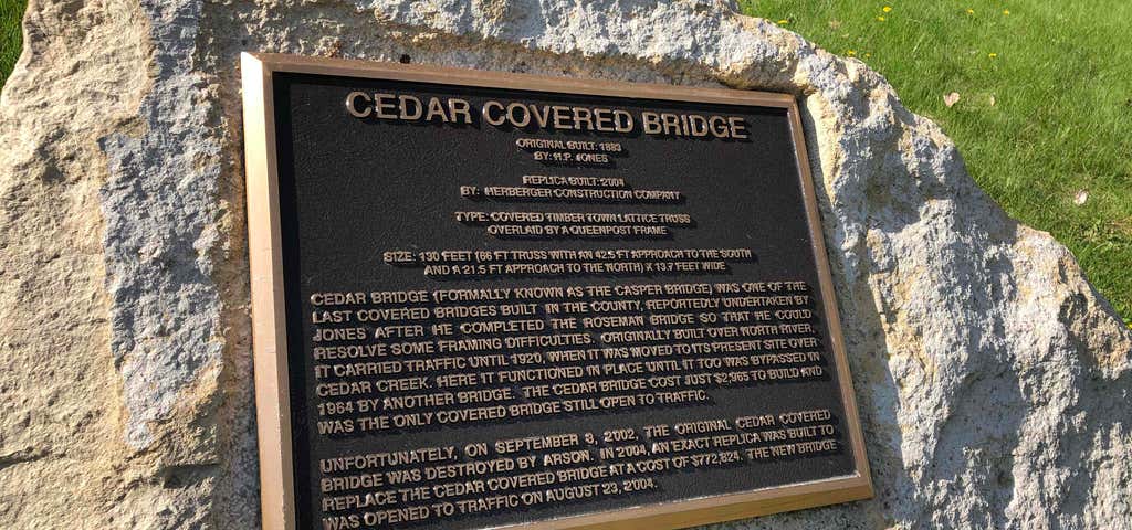 Photo of Cedar Covered Bridge