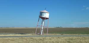 Britten Leaning Water Tower