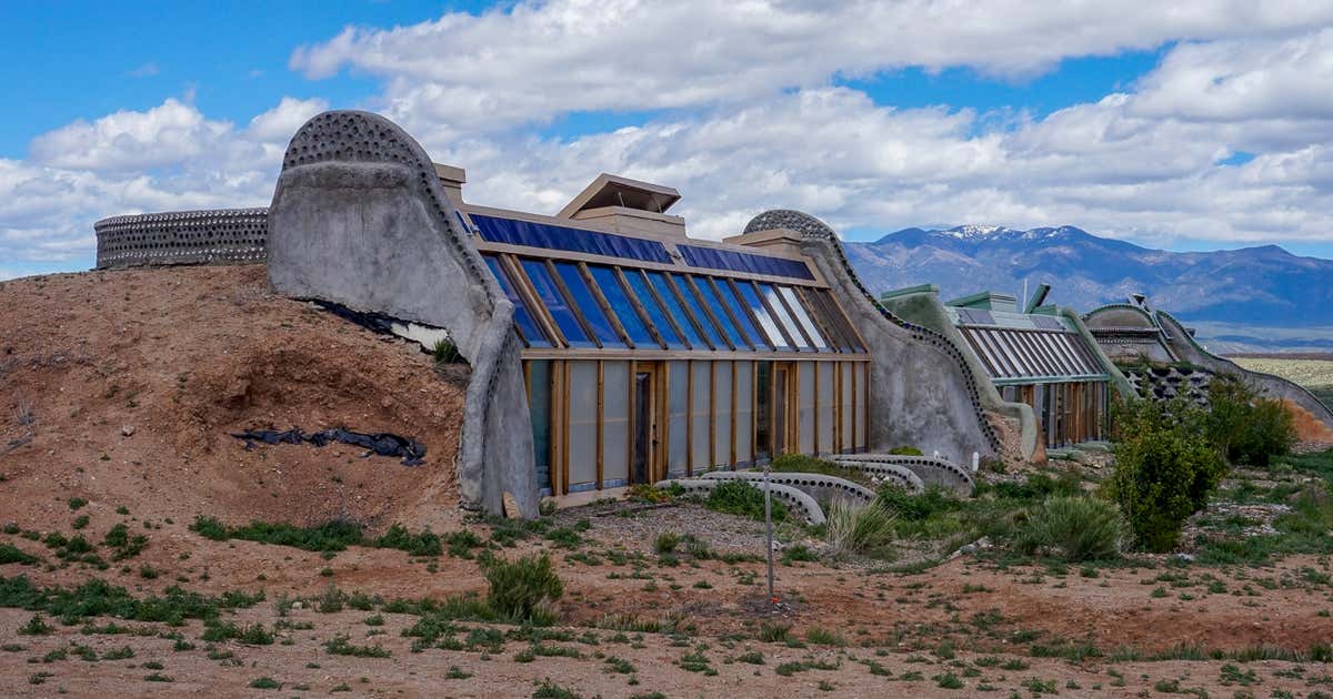 Earthship Biotecture Visitor Center, Taos Roadtrippers