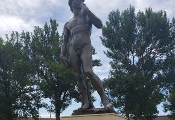 Photo of Michelangelo's David replica