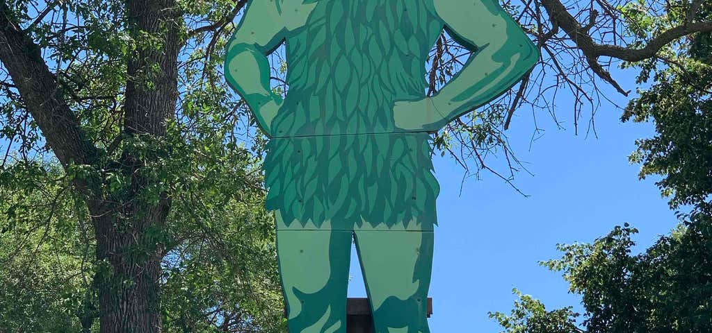 Photo of Jolly Green Giant Historical Marker