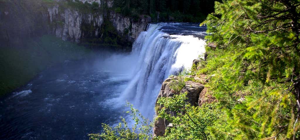 Photo of Lower Mesa Falls Observation Site