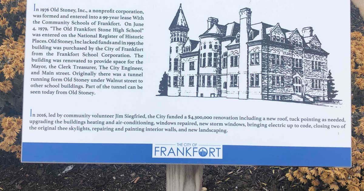 Old Frankfort Stone High School, Frankfort Roadtrippers