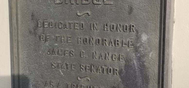 Photo of James C. Nance Memorial Bridge