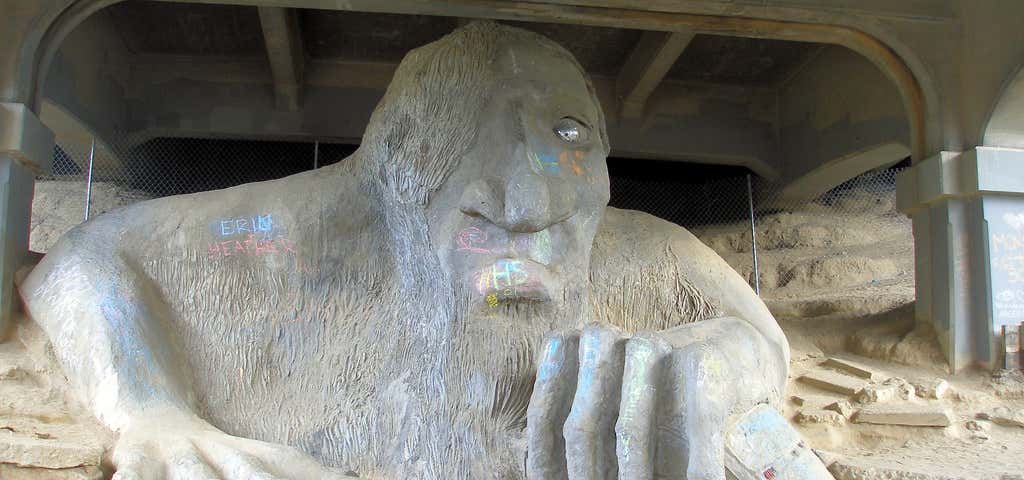 Photo of The Fremont Troll