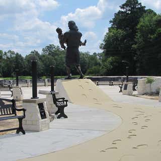 Footprints in the Sand Monument