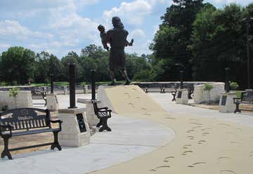 Photo of Footprints in the Sand Monument