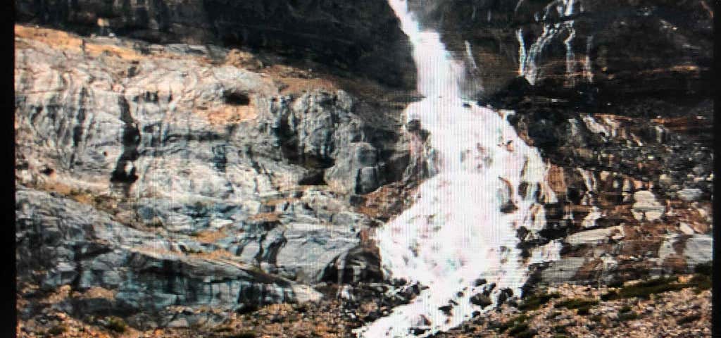 Photo of Bow Glacier Falls