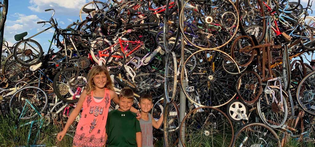 Photo of Bicycle Sculpture