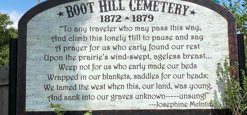 Photo of Boot Hill